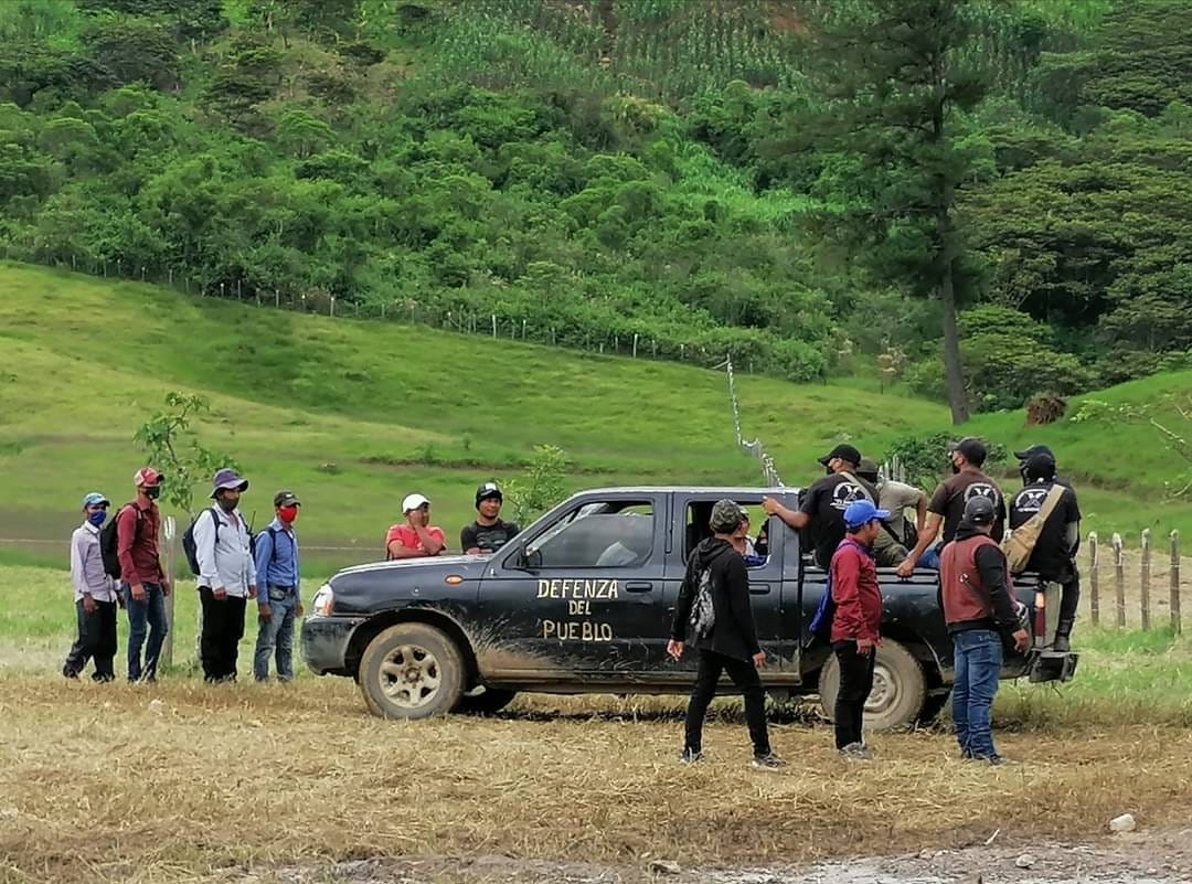 Grupo armado ingresa a Pantelho, Chiapas