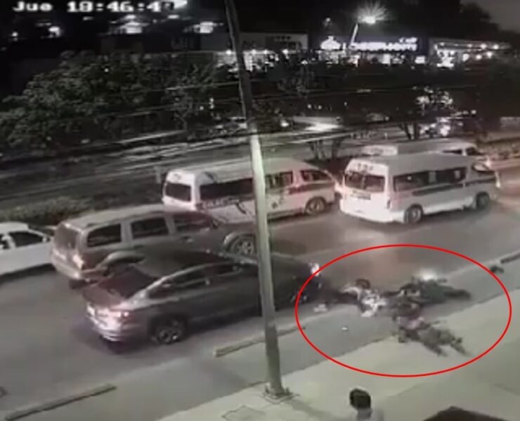 Motociclista atropelló a peatón que cruza la ciclovía en Chiapas