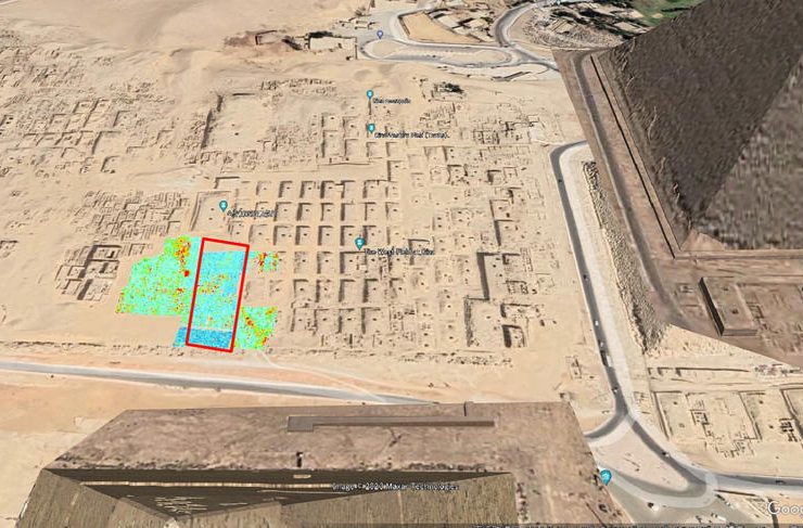 Encuentran nuevas estructuras en Guiza