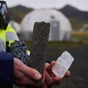 Islandia convierte el CO2 en rocas