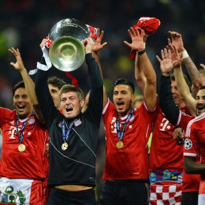 En el 2013 Toni Kroos ganó su primer Champions con el Bayern Múnich. 