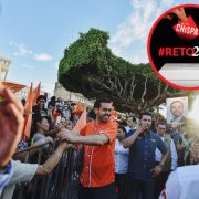 Maynez presenta sus compromisos para Nayarit en emotivo discurso