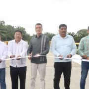 SOP Inaugura la reconstrucción del puente