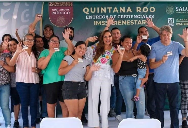 Inicia Mara Lezama entrega de credenciales del IMSS Bienestar