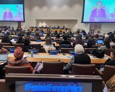 La Cumbre sobre políticas exteriores feministas