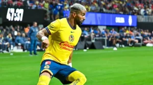 Rodrigo Aguirre anotó su segundo gol como americanista, el cual selló el pase del América a los cuartos de final de la Leagues Cup. 