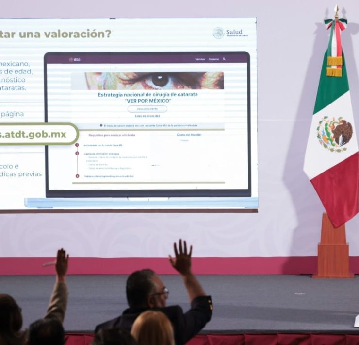 "Ver por México": Estrategia Nacional que combate la ceguera por cataratas