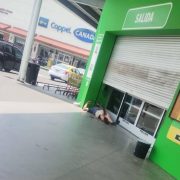 Balacera en centro comercial