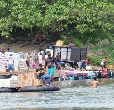 Migrantes en tránsito por México