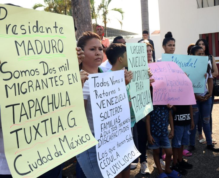 Migrantes venezolanos