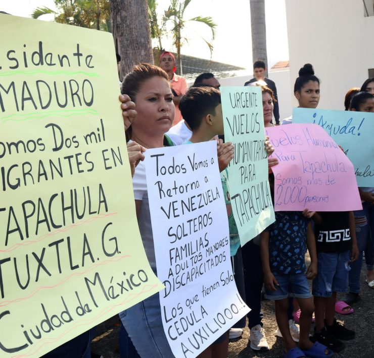 Migrantes venezolanos