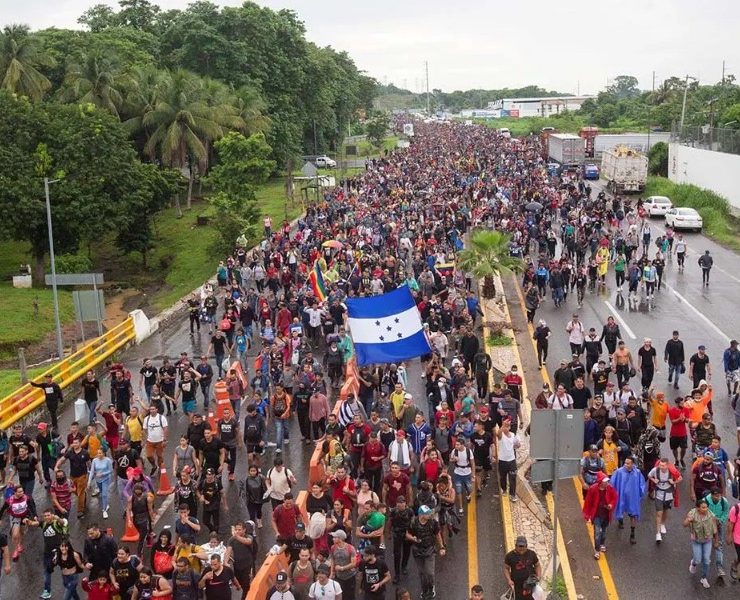 Migrantes en Chiapas