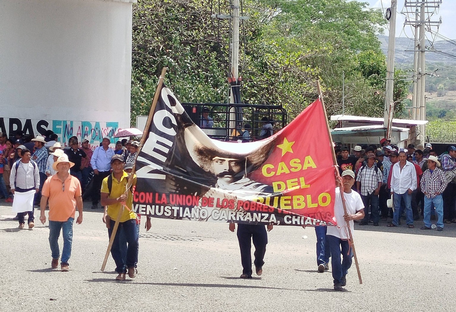 Comunidad tsotsil de Venustiano Carranza acusa provocaciones y anuncia bloqueo total